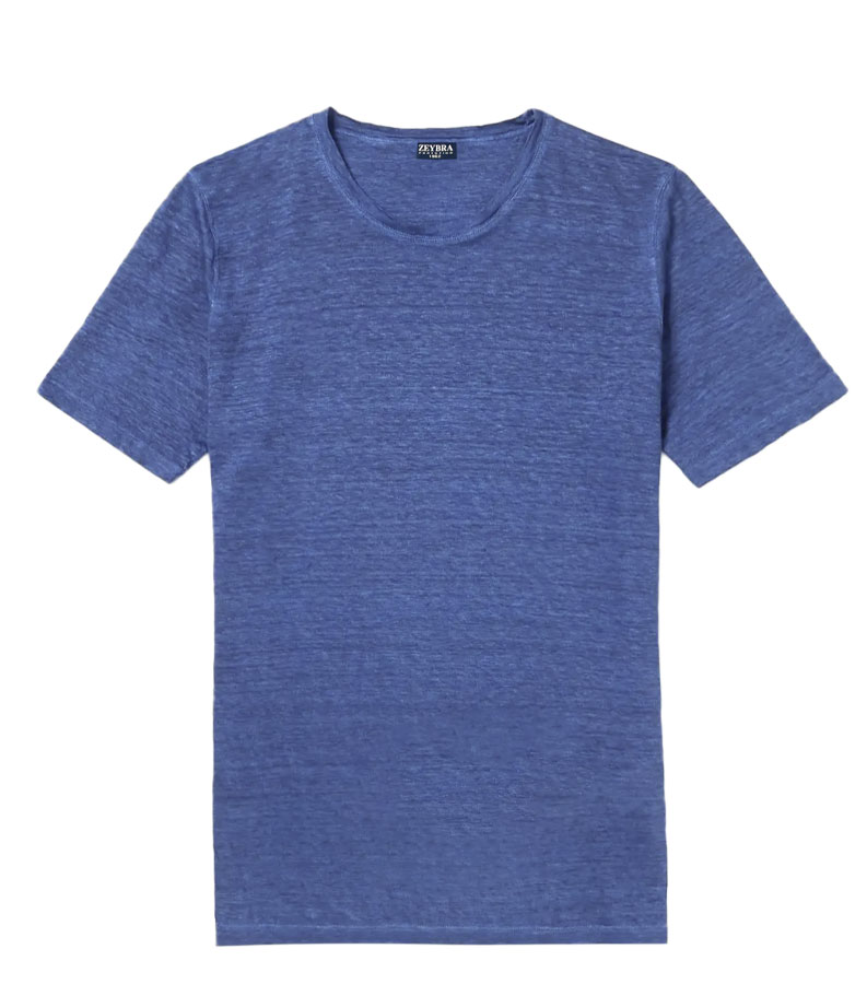 ZEYBRA - T-SHIRT MAN LINEN