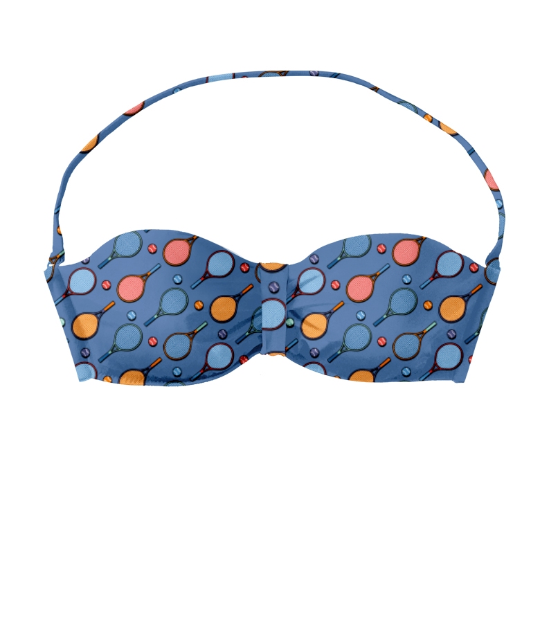 ZEYBRA - BANDEAU GIRL TENNIS COBALT