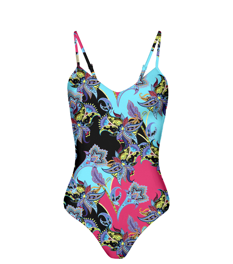 ZEYBRA - ONE PIECE SWIMSUIT WOMAN CASHMERE HAWAY