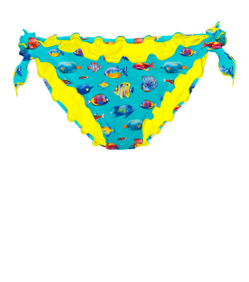 ZEYBRA - CRIMPED BRIEFS WOMAN FISH HAWAY