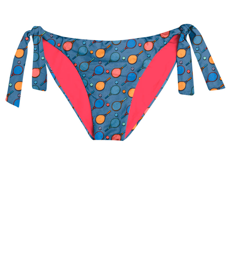 ZEYBRA - REVERSIBLE BRIEFS WOMAN TENNIS COBALT