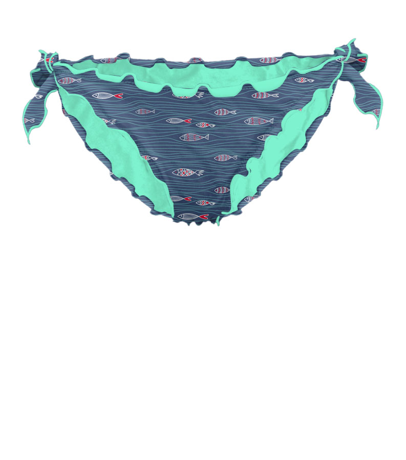ZEYBRA - CRIMPED BRIEFS GIRL SARDINES NATIONAL