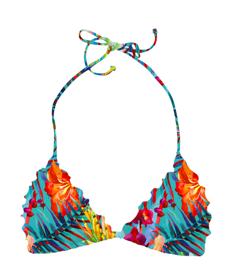 ZEYBRA - REVERSIBLE TRIANGLE BRA GIRL GIUNGLA BALI