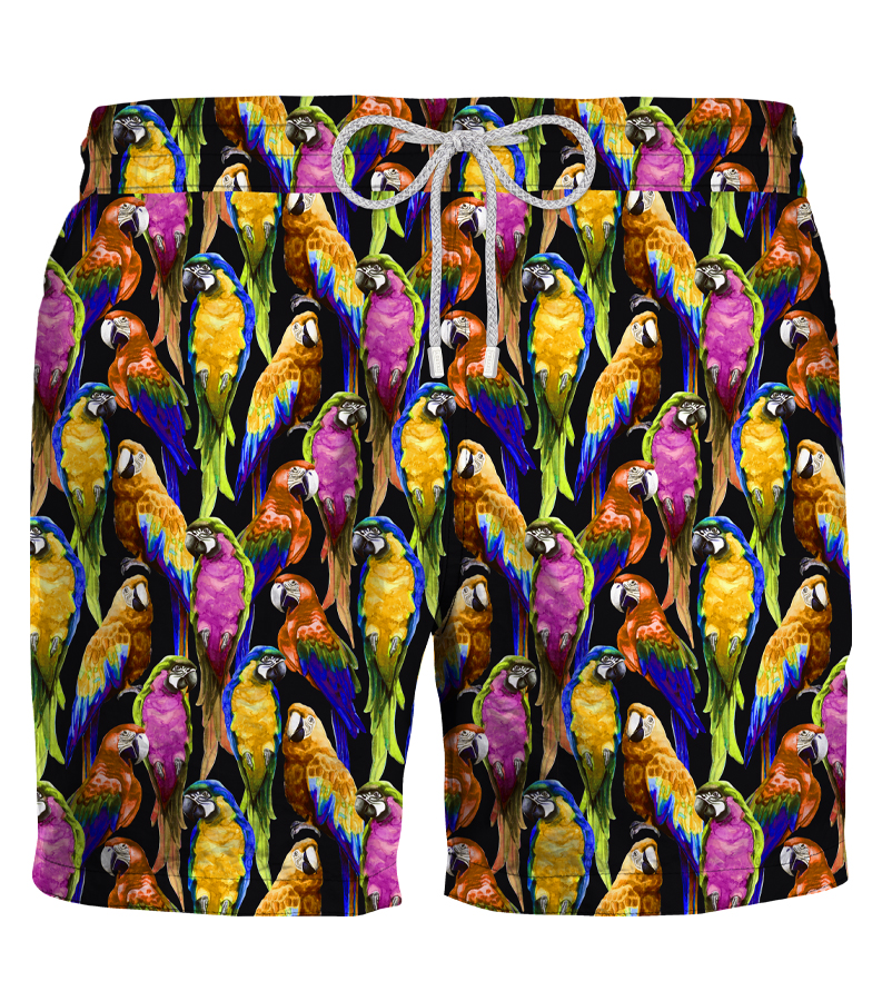 ZEYBRA - SWIM SHORT MAN PARROTS RECYCLED