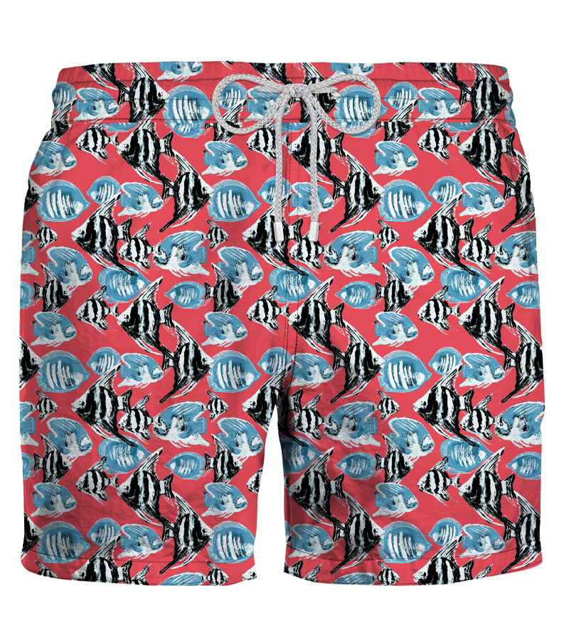ZEYBRA - SWIM SHORT MAN FISHES RECYCLED