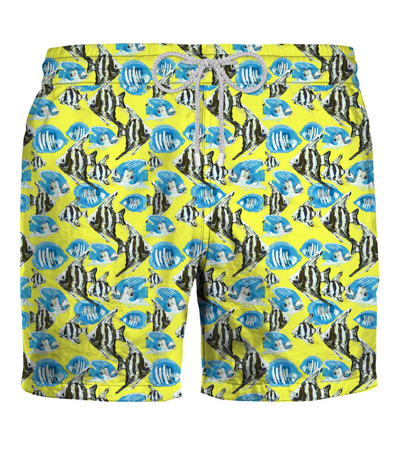 ZEYBRA - SWIM SHORT MAN FISHES RECYCLED