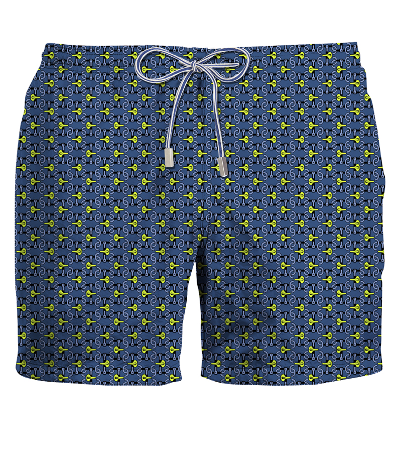 ZEYBRA - SWIM SHORT MAN COBALT BIKE