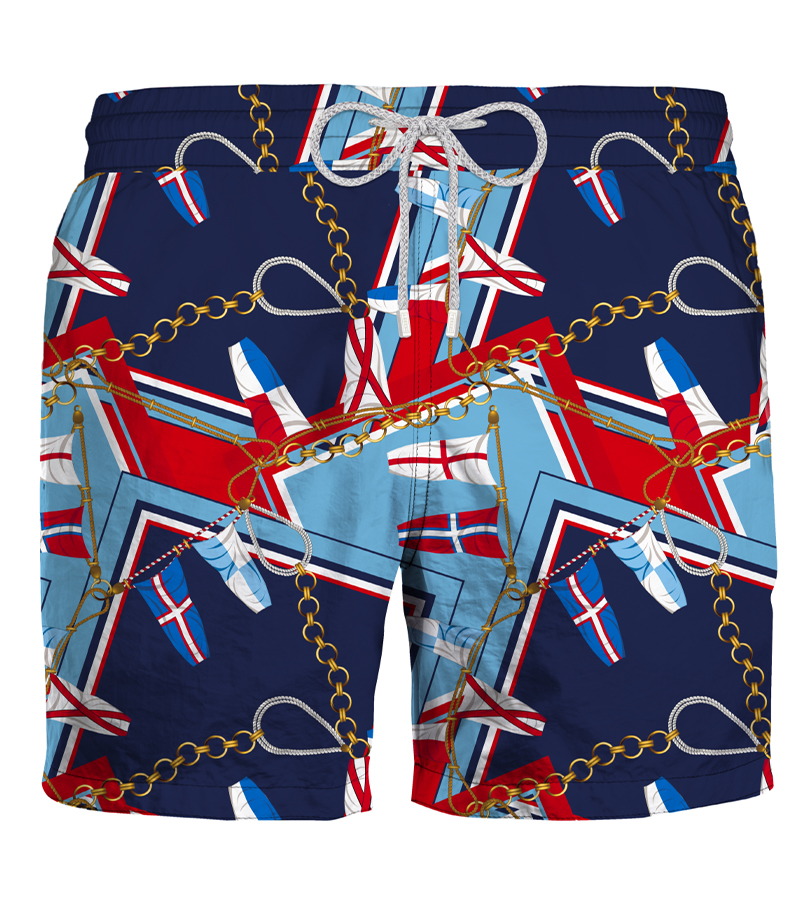 ZEYBRA - SWIM SHORT MAN NAUTICO RECYCLED