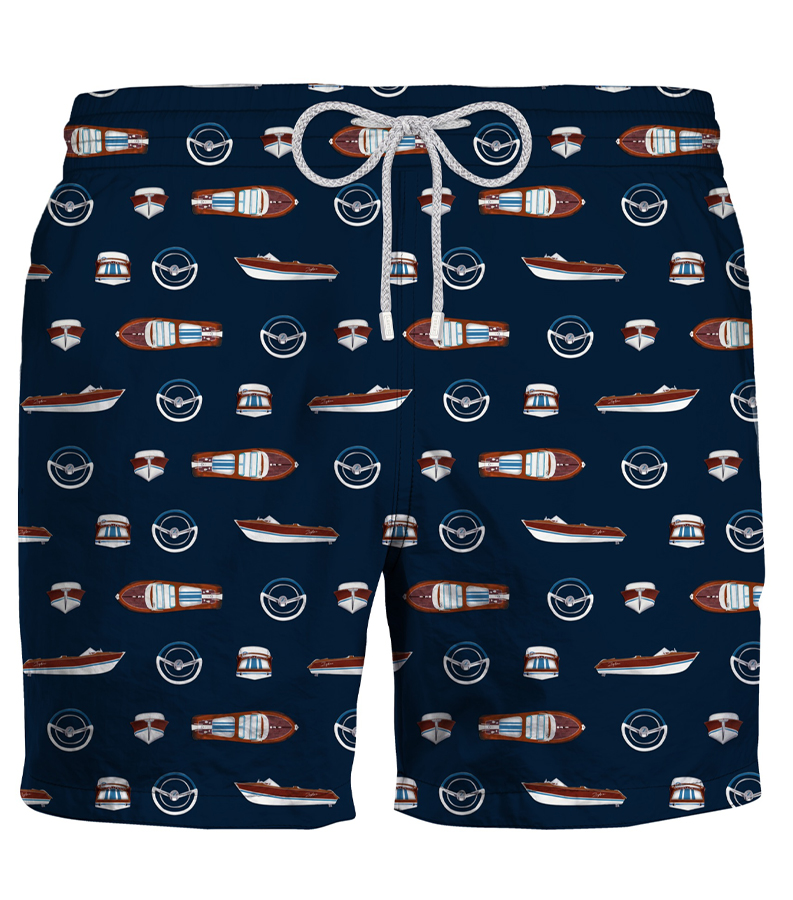 ZEYBRA - SWIM SHORT MAN MOTOSCAFO NAVY