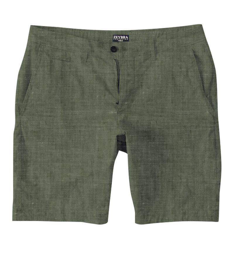 Zeybra BERMUDA UOMO LINO MILITY