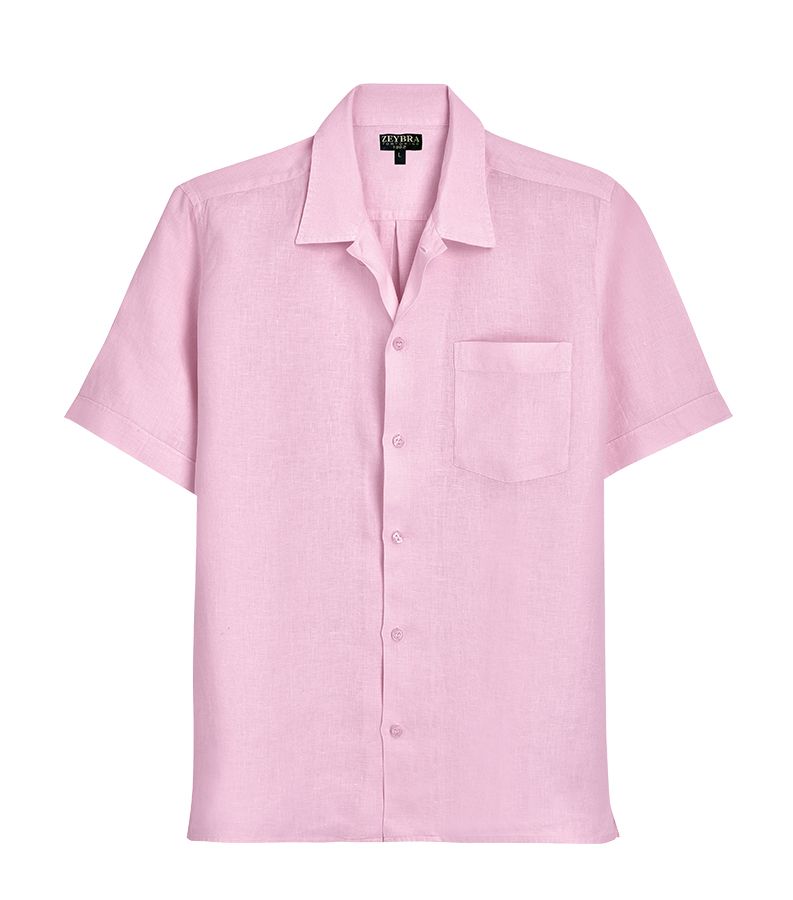 Zeybra CAMICIA UOMO MANICA CORTA PINK