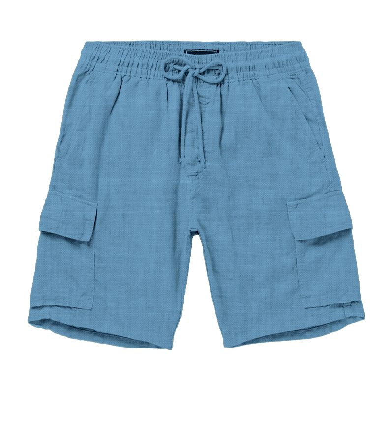 Zeybra BERMUDA UOMO LINO OCEAN