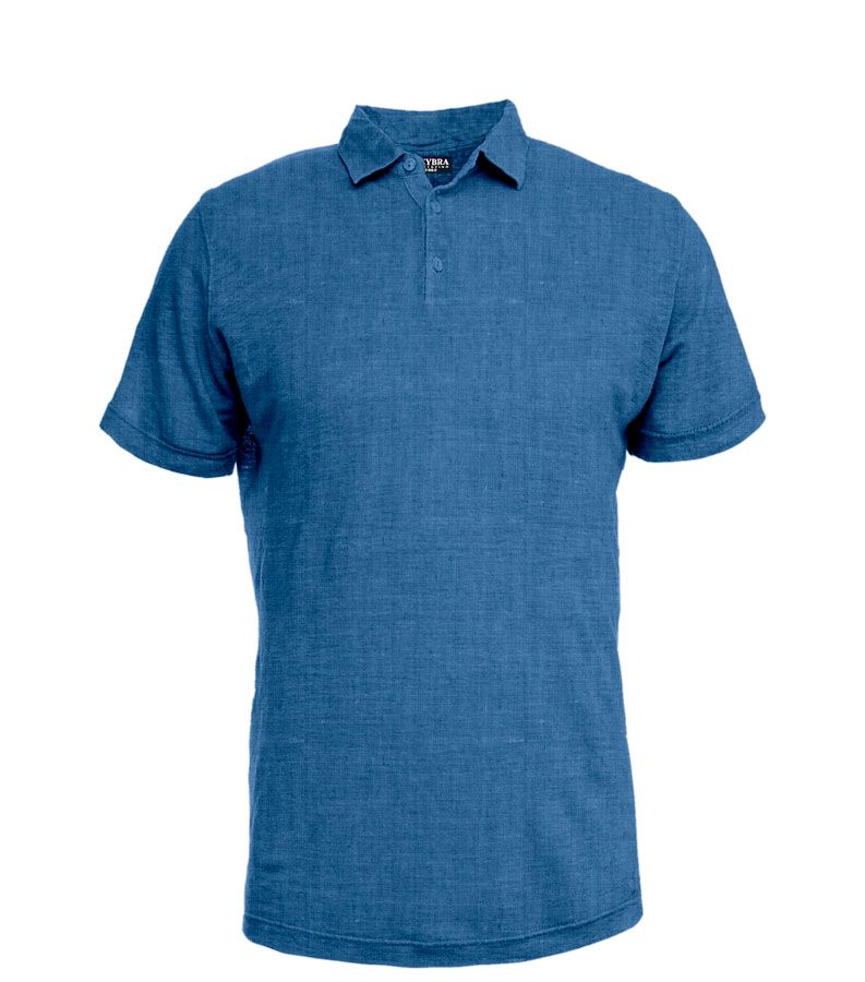 Zeybra POLO UOMO LINO DENIM