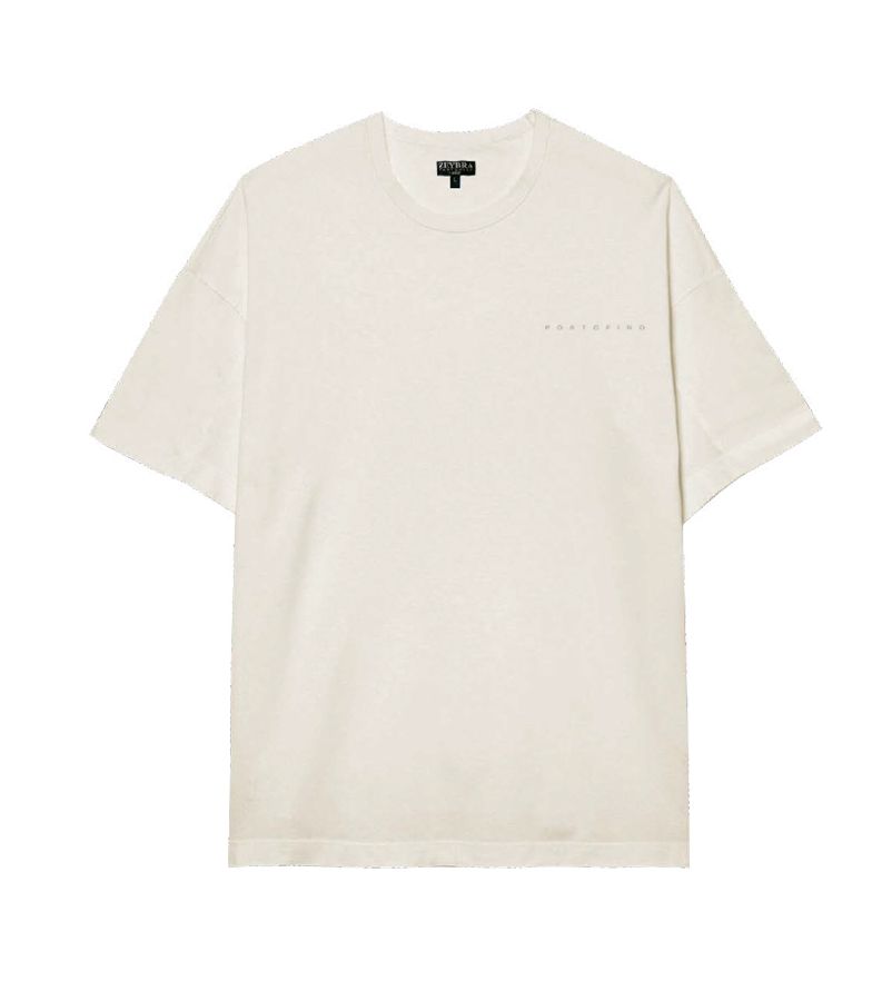 Zeybra T-SHIRT UOMO PORTOFINO BIANCO