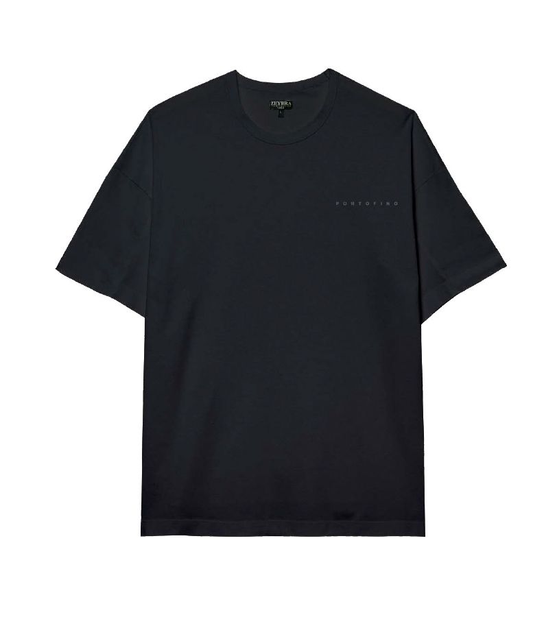 Zeybra T-SHIRT UOMO PORTOFINO BLACK