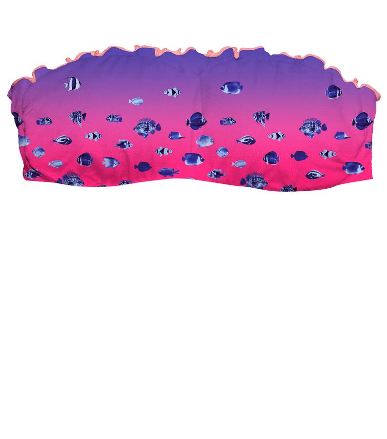 Zeybra FASCIA DONNA PESCI SFUMATO CORALLO FLUO