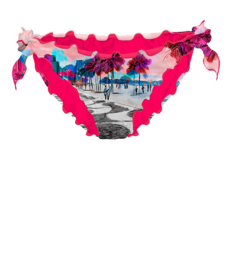 Zeybra SLIP BAMBINA ARRICCIATO BRASILE ROSA