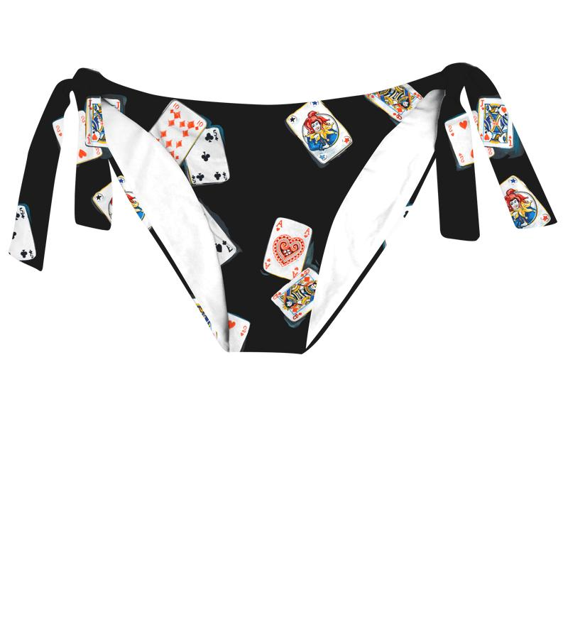 Zeybra SLIP BAMBINA CARTE POKER NERO