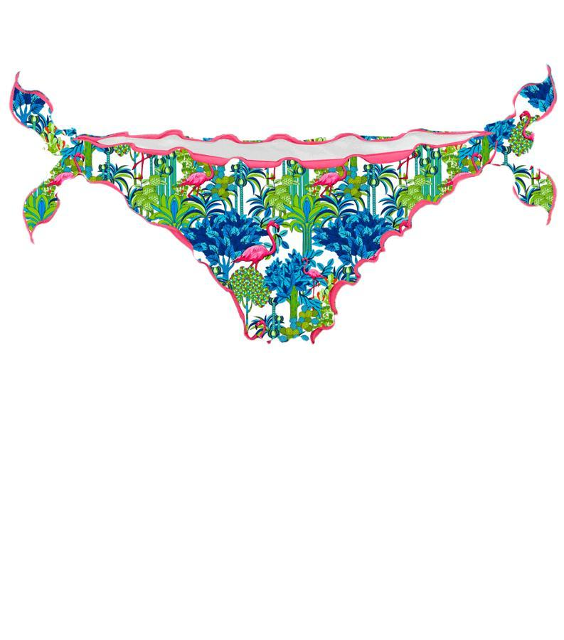 ZEYBRA - BRAZILIAN BRIEFS WOMAN FLAMINGO WHITE