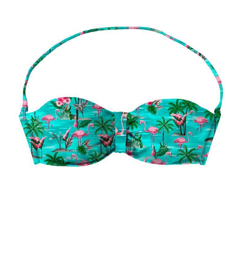 ZEYBRA - BANDEAU GIRL FLAMINGOES WATER