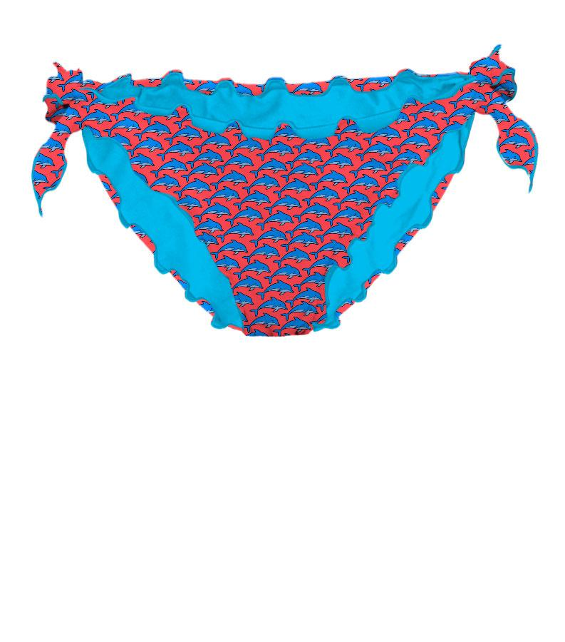 ZEYBRA - CRIMPED BRIEFS WOMAN DOLPHINS PINK