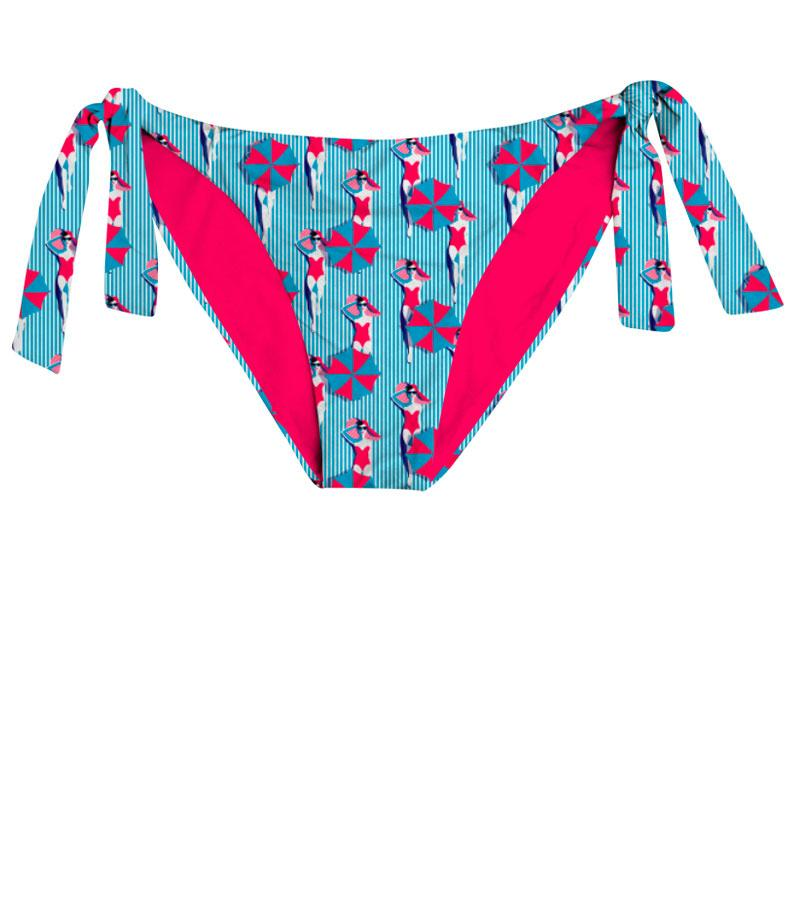 ZEYBRA - SLIP DONNA REVERSIBILE OMBRELLONI HAWAY