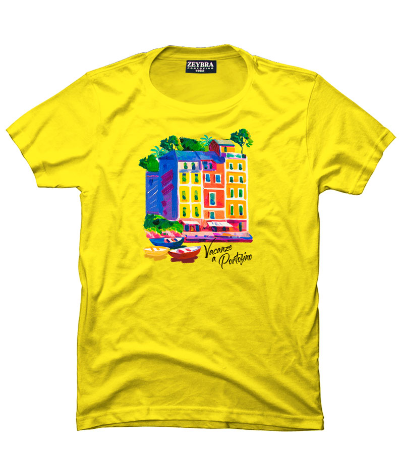 ZEYBRA - T-SHIRT BAMBINO GIALLO