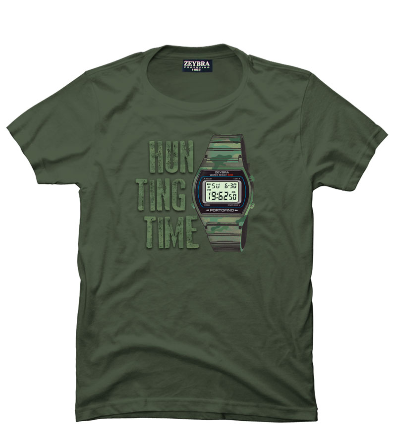 ZEYBRA - T-SHIRT BAMBINO MILITY