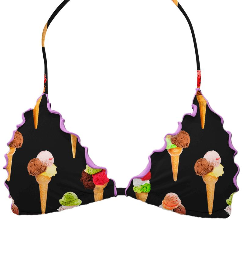 ZEYBRA - TRIANGOLO BAMBINA GELATI NERO