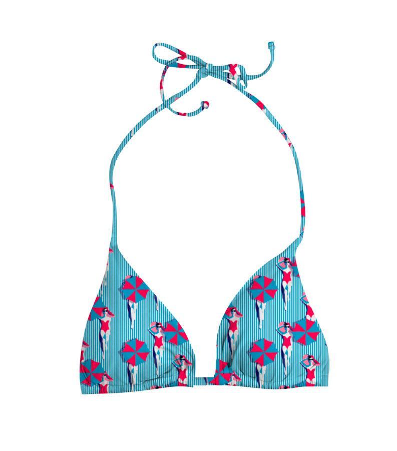 ZEYBRA - TRIANGOLO BAMBINA REVERSIBILE OMBRELLONI HAWAY