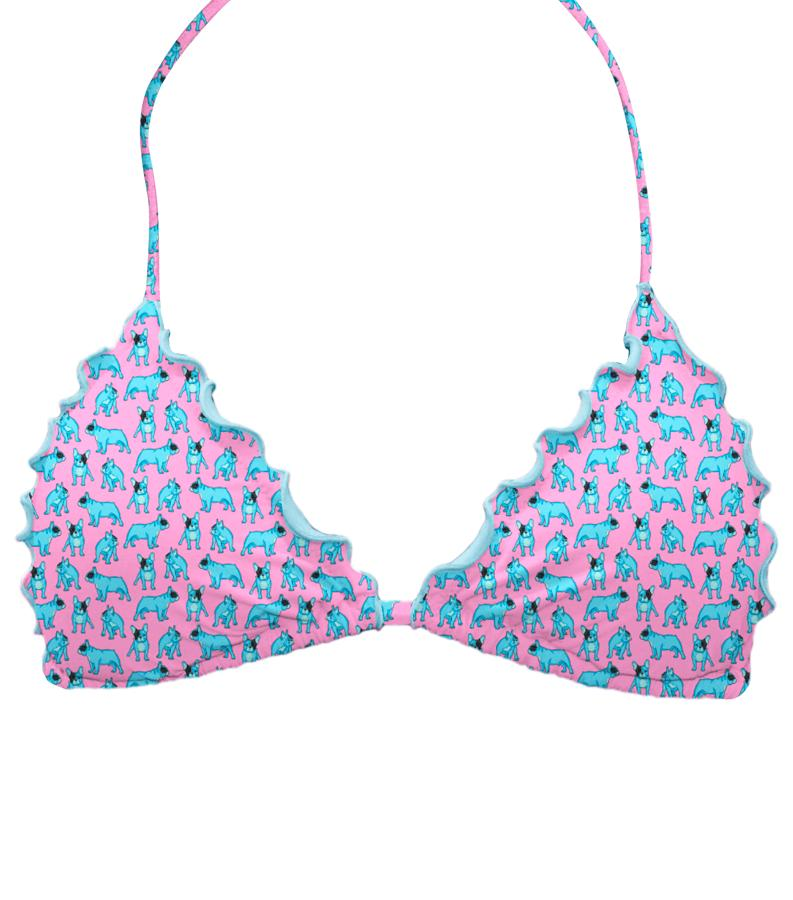 ZEYBRA - TRIANGOLO DONNA BULLDOG ROSA